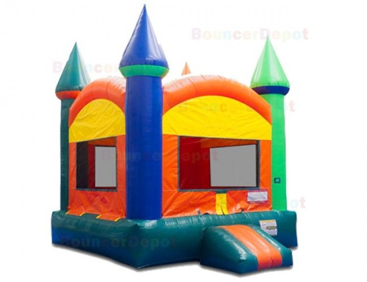 Arch Style Castle Bounce House